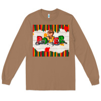 Toasted Coconut juneteenth black power Long Sleeve Tee - TumblerDesignByShophia