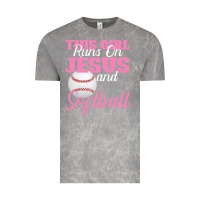 Cloud Rock This Girl Jesus And Softball Vintage Tee - Bettercallsaul