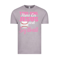 Vintage Zinc This Girl Jesus And Softball Vintage Tee - Bettercallsaul