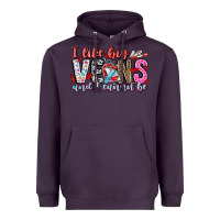 Plum I Like big veins and cannot be Heavyweight Hoodie - CowhideDigitalArt
