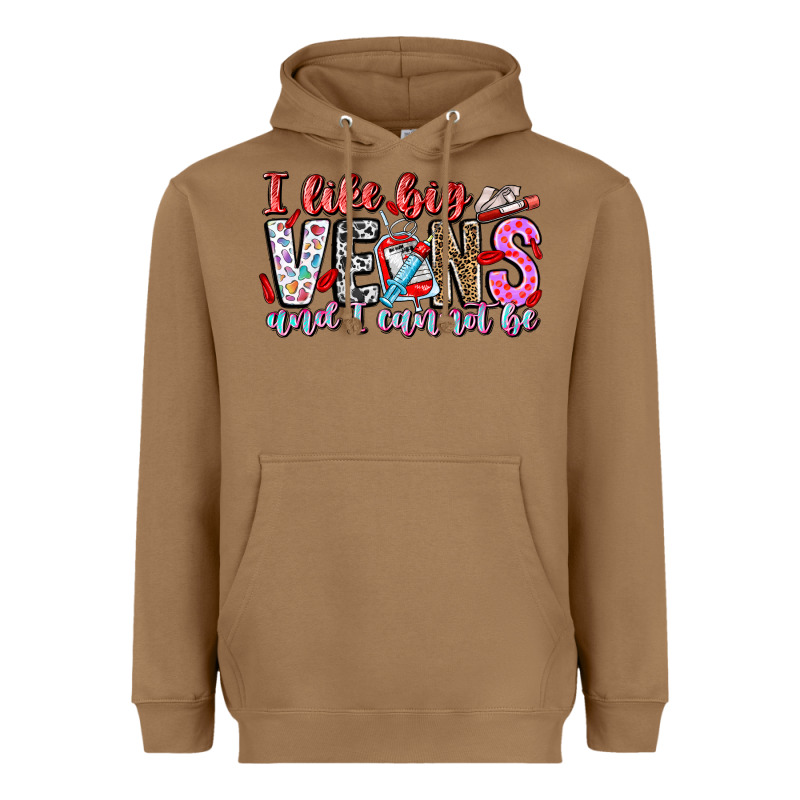 I Like Big Veins And Cannot Be Heavyweight Hoodie by CowhideDigitalArt | Teevron