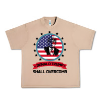 Burro DONALD TRUMP 2016 WE SHALL OVERCOMB Urban Heavy Tee - Bettercallsaul