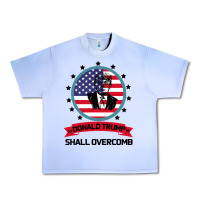 Grape Ice DONALD TRUMP 2016 WE SHALL OVERCOMB Urban Heavy Tee - Bettercallsaul