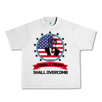 Lunar Rock DONALD TRUMP 2016 WE SHALL OVERCOMB Urban Heavy Tee - Bettercallsaul