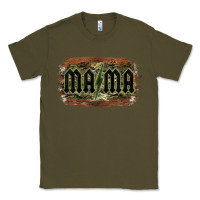 Army Green Camouflage Patterned Mama Tried Classic Tee - Bettercallsaul
