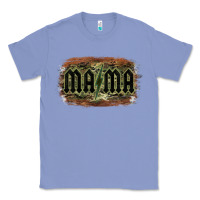 Colony Blue Camouflage Patterned Mama Tried Classic Tee - Bettercallsaul