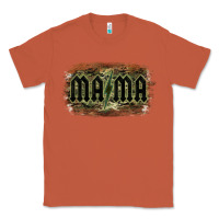 Copper Camouflage Patterned Mama Tried Classic Tee - Bettercallsaul