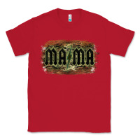 Red Camouflage Patterned Mama Tried Classic Tee - Bettercallsaul