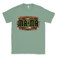 Sage Camouflage Patterned Mama Tried Classic Tee - Bettercallsaul
