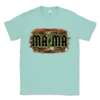 Seafoam Camouflage Patterned Mama Tried Classic Tee - Bettercallsaul