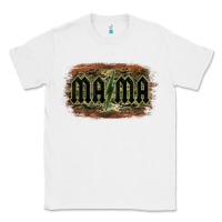 White Camouflage Patterned Mama Tried Classic Tee - Bettercallsaul