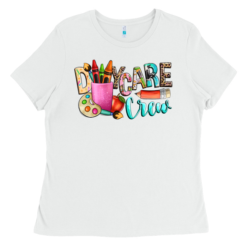 Daycare Crew Ladies Tee by NancyCooperArtShop | Teevron