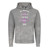 Cloud Rock all women are created equal but only the smartest are born in june Vintage Hoodie - Bettercallsaul