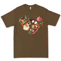 Cacao christmas heart Premium Tee - MaliasSmallBusiness