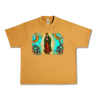 Peanut Butter gemstone our lady of guadalupe Urban Heavy Tee - JahusDesignShop