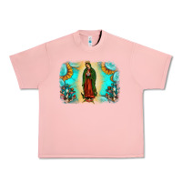 Salmon gemstone our lady of guadalupe Urban Heavy Tee - JahusDesignShop