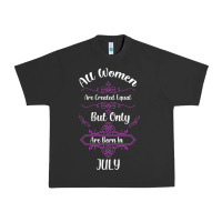 Pigment Black all women are created equal but only the smartest are born in july bla Urban Heavy Tee - Bettercallsaul