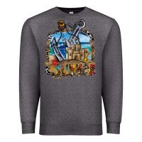 Charcoal Heather summer min Premium Sweatshirt - CowhideDigitalArt