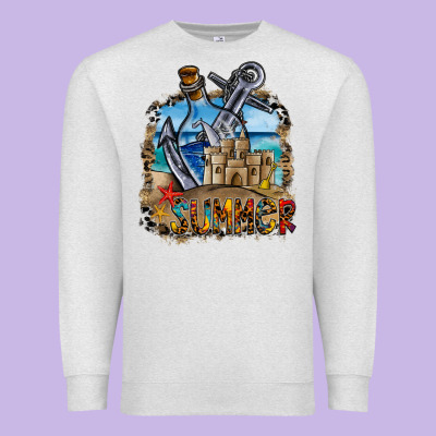 Summer Min Premium Sweatshirt Designed By Cowhidedigitalart
