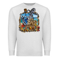 Oatmeal Heather summer min Premium Sweatshirt - CowhideDigitalArt