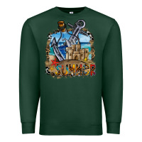 Sports Green summer min Premium Sweatshirt - CowhideDigitalArt