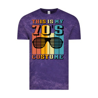 Cloud Purple This İs My 70'S Costume Vintage Tee - Bettercallsaul