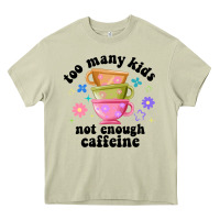 Mossy too many kids not enough caffeine Heavy Core Tee - JahusDesignShop
