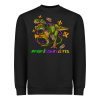 Black mardi saurus rex olivia Heavyweight Sweatshirt - OliviaCreatesArt