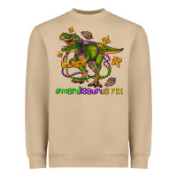 Mushroom mardi saurus rex olivia Heavyweight Sweatshirt - OliviaCreatesArt