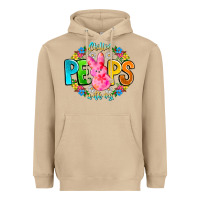 Mushroom Chillin Peeps With My Heavyweight Hoodie - CowhideDigitalArt