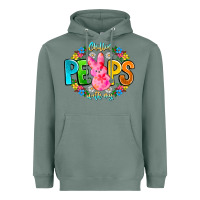 Sage Chillin Peeps With My Heavyweight Hoodie - CowhideDigitalArt