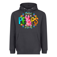 Smoke Chillin Peeps With My Heavyweight Hoodie - CowhideDigitalArt