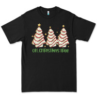 Black oh christmas tree cake Premium Tee - MaliasSmallBusiness