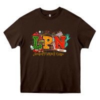 Chocolate Brown lpn licensed practical nurse juneteenth Heavy Core Tee - NancyCooperArtShop