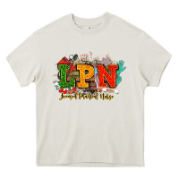 Cream lpn licensed practical nurse juneteenth Heavy Core Tee - NancyCooperArtShop