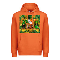 Carrot St. Patrick's Day gnome Premium Hoodie - FaDigitalArtStudio
