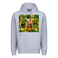 St. Patrick's Day Gnome Premium Hoodie | Teevron