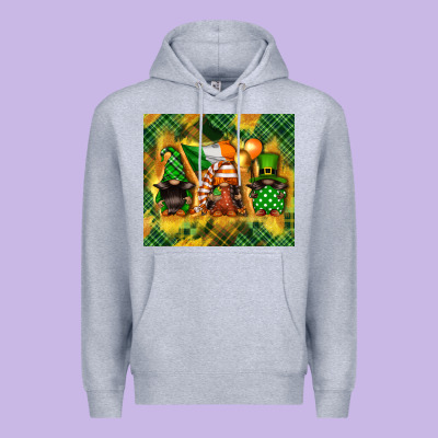 St. Patrick's Day Gnome Premium Hoodie Designed By Fadigitalartstudio