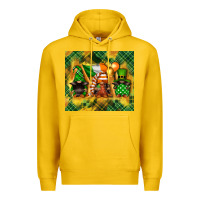 Lemon St. Patrick's Day gnome Premium Hoodie - FaDigitalArtStudio