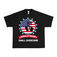 Black DONALD TRUMP 2016 WE SHALL OVERCOMB Urban Heavy Tee - Bettercallsaul
