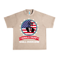 French Oak DONALD TRUMP 2016 WE SHALL OVERCOMB Urban Heavy Tee - Bettercallsaul