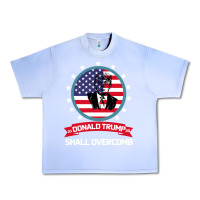 Grape Ice DONALD TRUMP 2016 WE SHALL OVERCOMB Urban Heavy Tee - Bettercallsaul