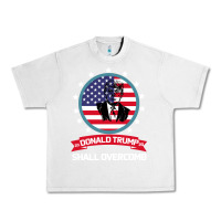Lunar Rock DONALD TRUMP 2016 WE SHALL OVERCOMB Urban Heavy Tee - Bettercallsaul