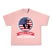 Salmon DONALD TRUMP 2016 WE SHALL OVERCOMB Urban Heavy Tee - Bettercallsaul