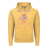 Vintage Mustard Our First Mother's Day Vintage Hoodie - Bettercallsaul