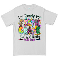 Dove Grey I'm ready for fifth grade but is it ready for me Premium Tee - RanaPortraitStore