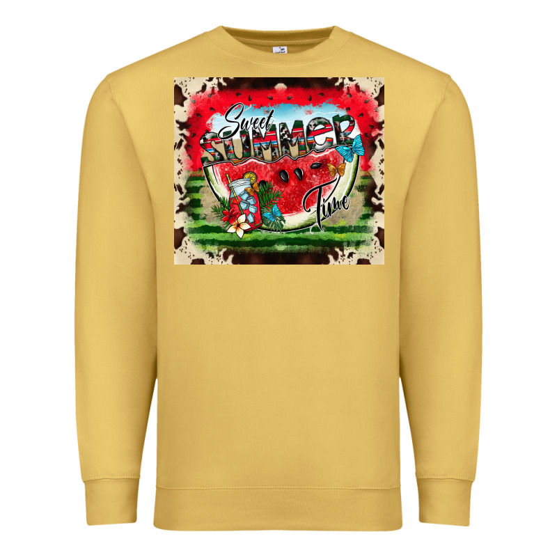 Summer Vibes Premium Sweatshirt by CowhideDigitalArt | Teevron