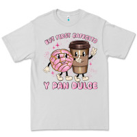 Dove Grey but first cafecito y pan dulce Premium Tee - MaliasSmallBusiness