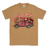Toasted Coconut love truck with roses and leopard Classic Tee - RanaPortraitStore