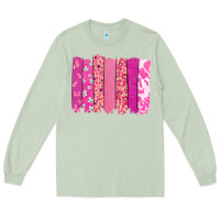 Matcha Cancer brushstroke Cancer Awareness Long Sleeve Tee - HowdyJamesFarm